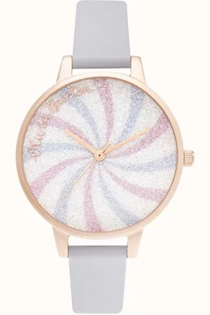 Olivia Burton Zegarek OB16CD03. Kwarcowy, Kolor czerwony. Kobieta.