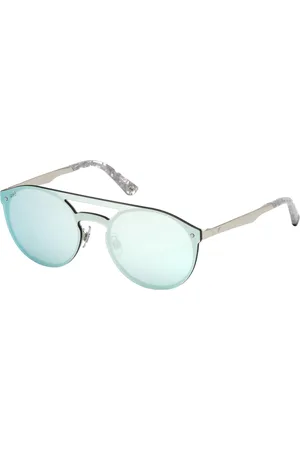 Web Okulary WE0182-18C. Okulary przeciwsłoneczne, Kolor szary srebrny havana. Unisex.