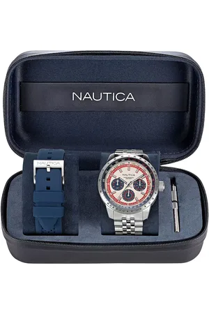 Nautica Zegarek NAPP39S27. Kwarcowy, Kolor biały. Mężczyzna.