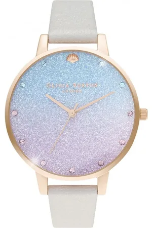Olivia Burton Zegarek OB16US49. Kwarcowy, Kolor czerwony. Kobieta.