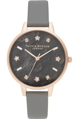 Olivia Burton Zegarek OB16GH11. Kwarcowy, Kolor czarny. Kobieta.