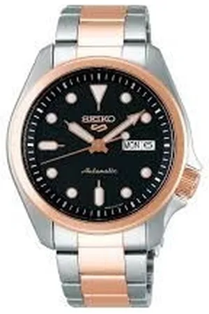 Seiko Zegarek SRPE58K1. Automatyczny, Kolor czarny. Mężczyzna.