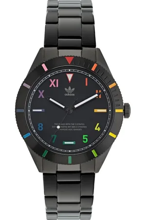 adidas Zegarek AOFH22056. Kwarcowy, Kolor czarny. Unisex.