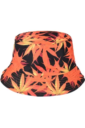 Versoli Czerwony kapelusz dwustronny bucket hat wędkarski modny kap-h-4