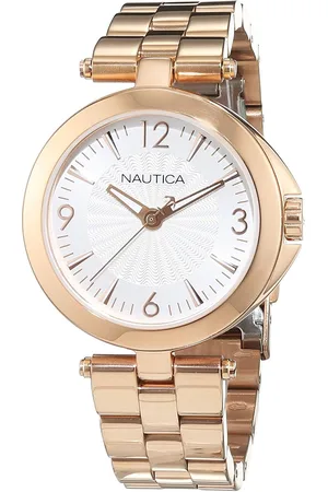 Nautica Zegarek NAD15517L. Kwarcowy, Kolor szary. Kobieta.