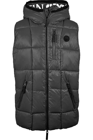 Philipp Plein Męski bezrękawnik puchowy pikowany