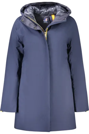 K-Way TRENCH DAMSKI NIEBIESKI