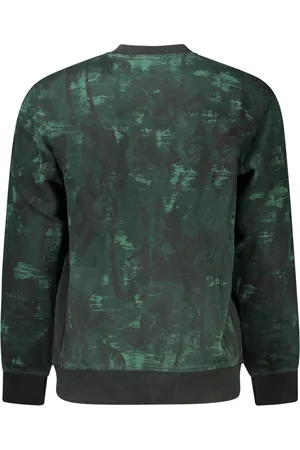 HUGO BOSS BLUZA HUGO BEZ ZAMKA MĘSKA ZIELONA