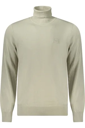 HUGO BOSS SWETER MĘSKI HUGO BEŻOWY