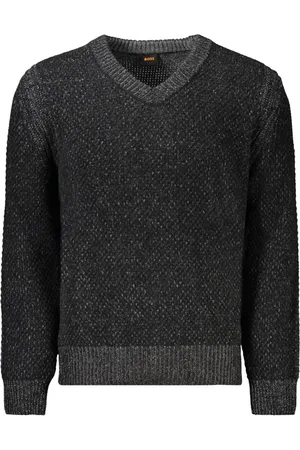 HUGO BOSS HUGO MĘSKI SWETER CZARNY