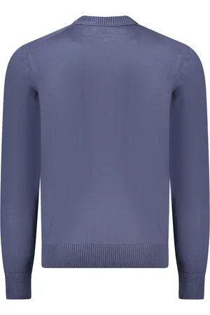 HUGO BOSS SWETER MĘSKI HUGO NIEBIESKI