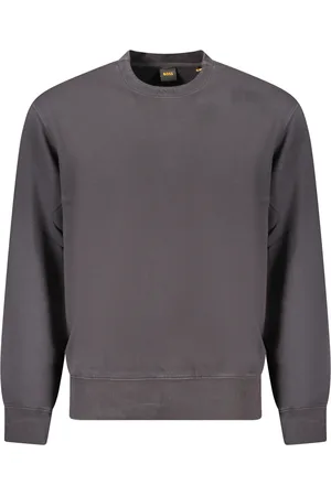 HUGO BOSS MĘSKA BLUZA Z ROZPINANYM NA ZAMEK CZARNA