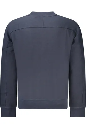 HUGO BOSS MĘSKA BLUZA Z ROZPINANYM NA ZAMEK NIEBIESKA