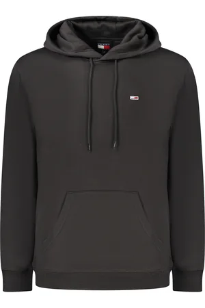 Tommy Hilfiger MĘSKA BLUZA Z ROZPINANYM NA ZAMEK CZARNA