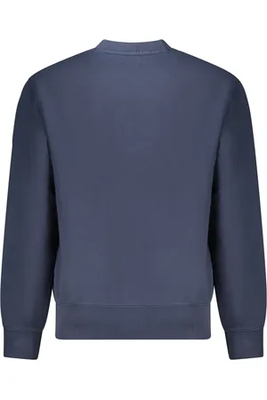HUGO BOSS MĘSKA BLUZA Z ROZPINANYM NA ZAMEK NIEBIESKA