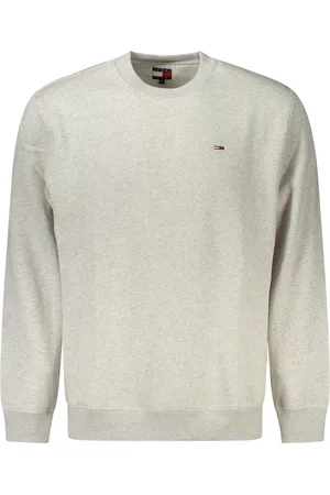 Tommy Hilfiger MĘSKA BLUZA Z ROZPINANYM NA ZAMEK SZARA