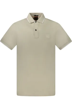 HUGO BOSS HUGO POLO KRÓTKI RĘKAW MĘSKI BEŻOWY