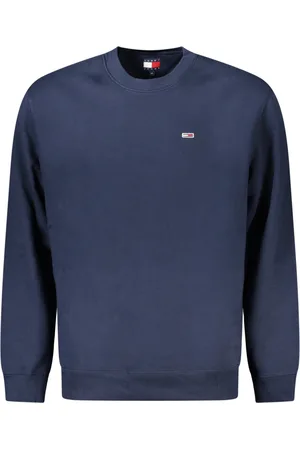 Tommy Hilfiger MĘSKA BLUZA Z ROZPINANYM NA ZAMEK NIEBIESKA