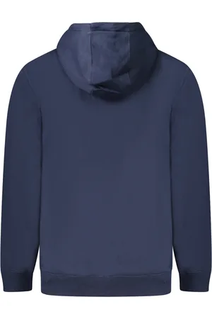 Tommy Hilfiger MĘSKA BLUZA Z ROZPINANYM NA ZAMEK NIEBIESKA