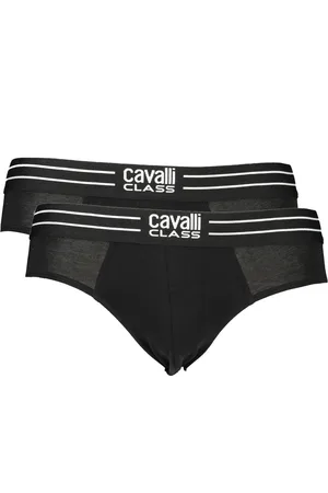 Roberto Cavalli SLIP MĘSKIE CZARNE