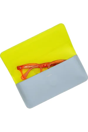 Dudu Przenośne etui na okulary przeciwsłoneczne z miękkiej skóry Wielokolorowe etui dla kobiet i mężczyzn z magnetycznym zamknięciem