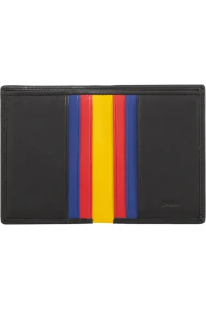 Dudu RFID Blocking Bifold Wallet dla mężczyzn, kolorowy mini portfel skórzany, mały rozmiar, 6 miejsc na karty kredytowe i kieszeń na gotówkę