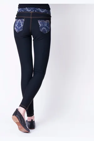 Art of Polo Legginsy Wzorzyste bogactwo