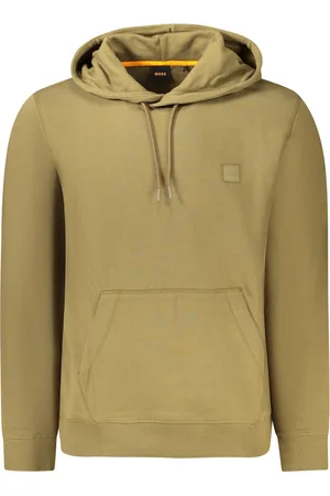 HUGO BOSS BLUZA HUGO BEZ ZAMKA MĘSKA ZIELONA