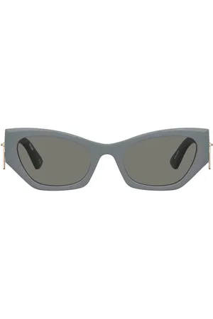 Moschino Okulary MOS159-S-MVU. Okulary przeciwsłoneczne, Kolor niebieski. Kobieta.