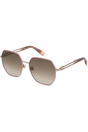 Furla Okulary SFU689-580E59. Okulary przeciwsłoneczne, Kolor złoty. Kobieta.
