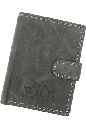 WILD Skórzany męski portfel N4L-P-CHM RFID