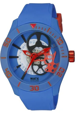 WatxandCo Zegarek REWA1920. Kwarcowy, Kolor niebieski. Unisex.