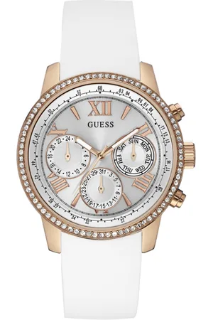 Guess Zegarek W0616L1. Kwarcowy, Kolor biały. Kobieta.