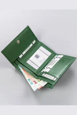 4U Cavaldi Zgrabna Portmonetka damska skórzana z RFID Cavaldi