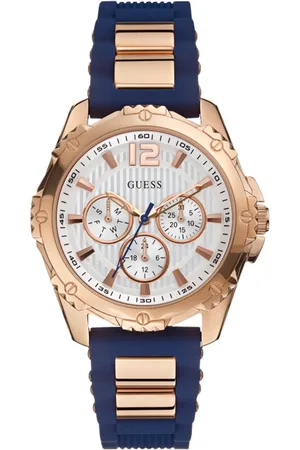 Guess Zegarek W0325L8. Kwarcowy, Kolor srebrny. Kobieta.