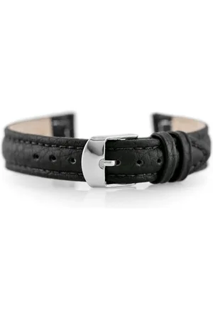 Pacific Pasek skórzany do zegarka W71 - czarny - 14mm