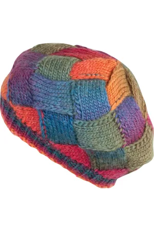 Art of Polo Beret Tęczowa Przeplatanka
