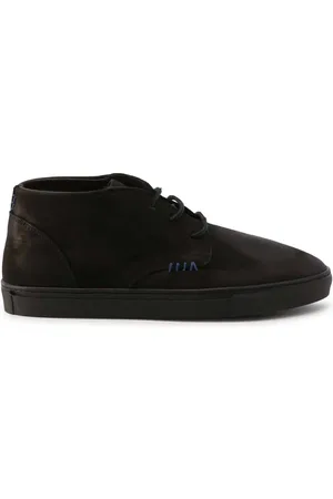 Duca Di Morrone Sneakersy marki model EROS-NABUK kolor Czarny. Obuwie Męskie. Sezon: Jesień/Zima
