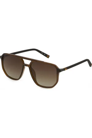 Fila Okulary SFI312577GNP. Okulary przeciwsłoneczne, Kolor brązowy. Mężczyzna.