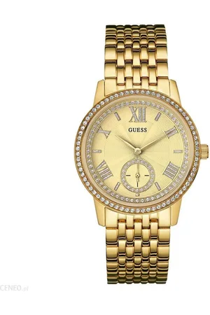 Guess Zegarek W0573L2. Kwarcowy, Kolor Champagne. Kobieta.