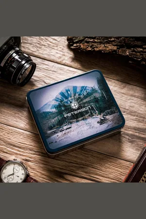 Peterson Skórzany męski portfel PTN 303P-02