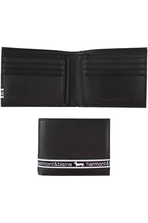 HARMONT&BLAINE Portfele marki model H2EPMH593043. Kolor Czarny, Akcesoria Męskie. sezon: Cały rok