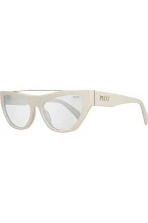 Emilio Pucci Okulary EP0111-5521A. Okulary przeciwsłoneczne, Kolor biały. Kobieta.