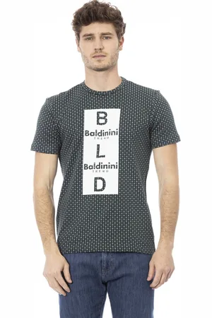 BALDININI T-shirty marki model TSU538_COMO. Kolor Zielony, Odzież Męskie. sezon: Wiosna/Lato