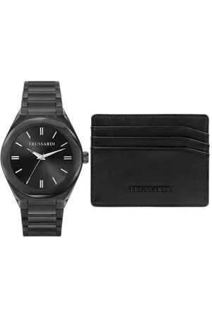 Trussardi Zegarek R2453156007. Kwarcowy, Kolor czarny. Mężczyzna.