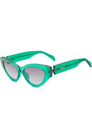 TOUS Okulary STOB84S550T52. Okulary przeciwsłoneczne, Kolor zielony. Kobieta.