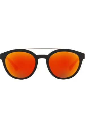 Armani Exchange Okulary AX4118S80786Q. Okulary przeciwsłoneczne, Kolor pomarańczowy. Unisex.