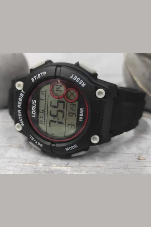 Lorus Zegarki marki model R2329. Kolor Czarny, Akcesoria Dla obu płci. sezon: Cały rok