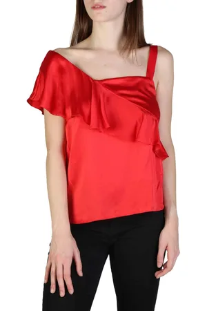 Armani Exchange Top marki model 3ZYH35YNBTZ. Kolor Czerwony, Odzież Damskie. sezon: Wiosna/Lato