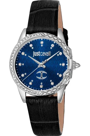 Roberto Cavalli Zegarki marki model JC1L095L0315. Kolor Czarny, Akcesoria Damskie. sezon: Cały rok